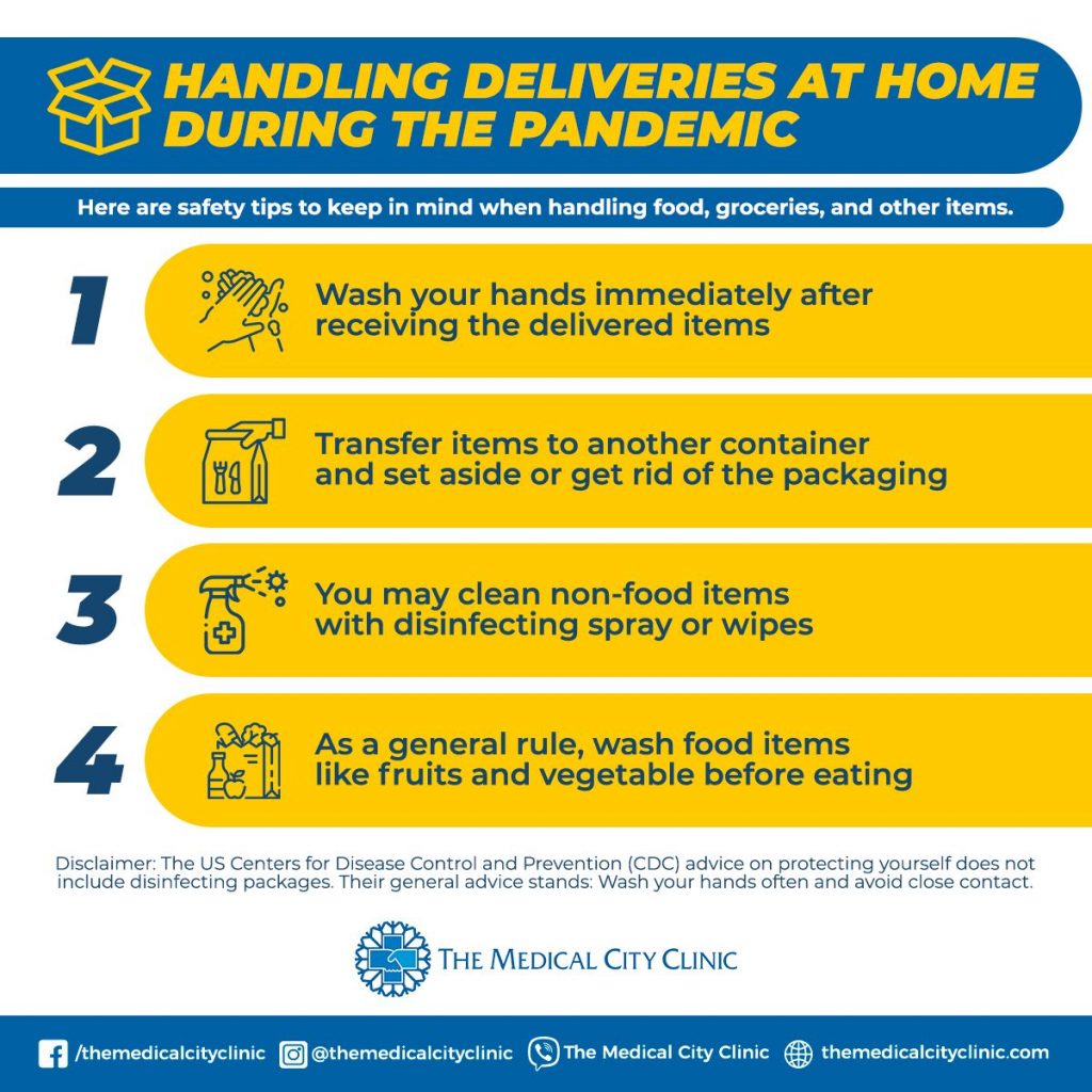 Handling Deliveries at Home During the COVID-19 Pandemic