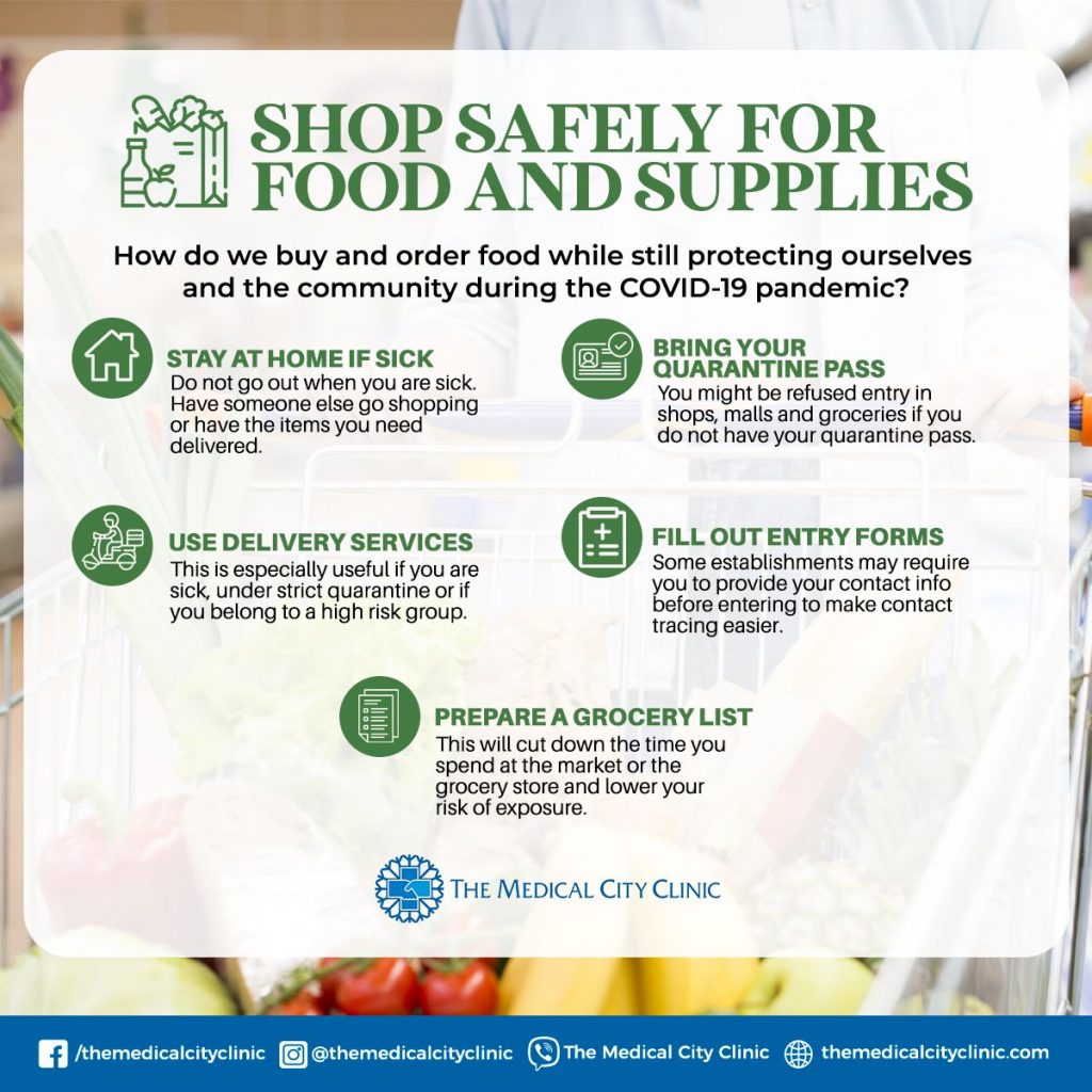 How to Shop Safely For Food and Supplies During the Pandemic 1