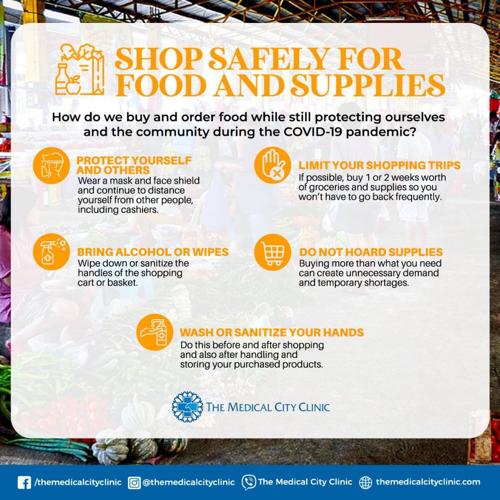 How to Shop Safely For Food and Supplies During the Pandemic 2